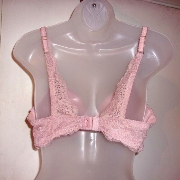 Youmita Misty Rose Lace Soft Cup Demi 34B Bra NWT - Picture 5 of 12